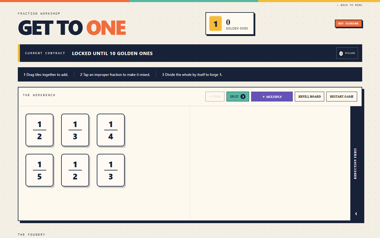 Preview of Get to One